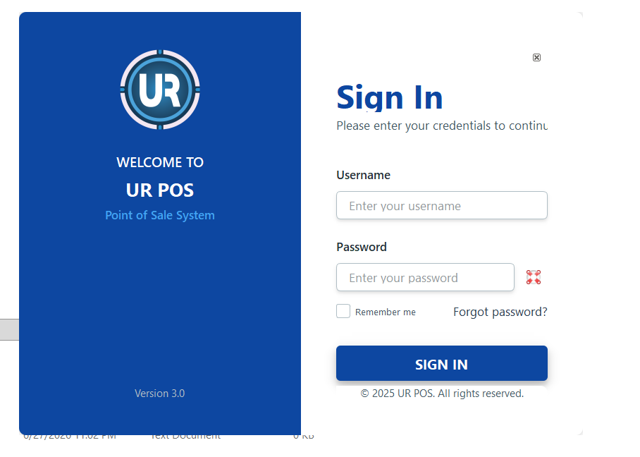 Point Of Sale